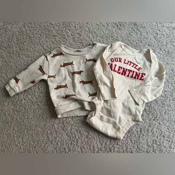 Old Navy Other - Old Navy Valentine’s Bundle 6-12 Months